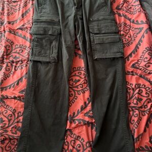Hollister Men's Dark Cargo Pants